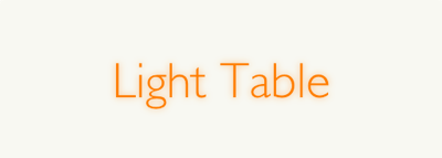 Light Table is a bit more orange